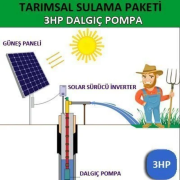 3HP(3x220V) DALGIÇ POMPA - TARIMSAL SULAMA SİSTEMİ