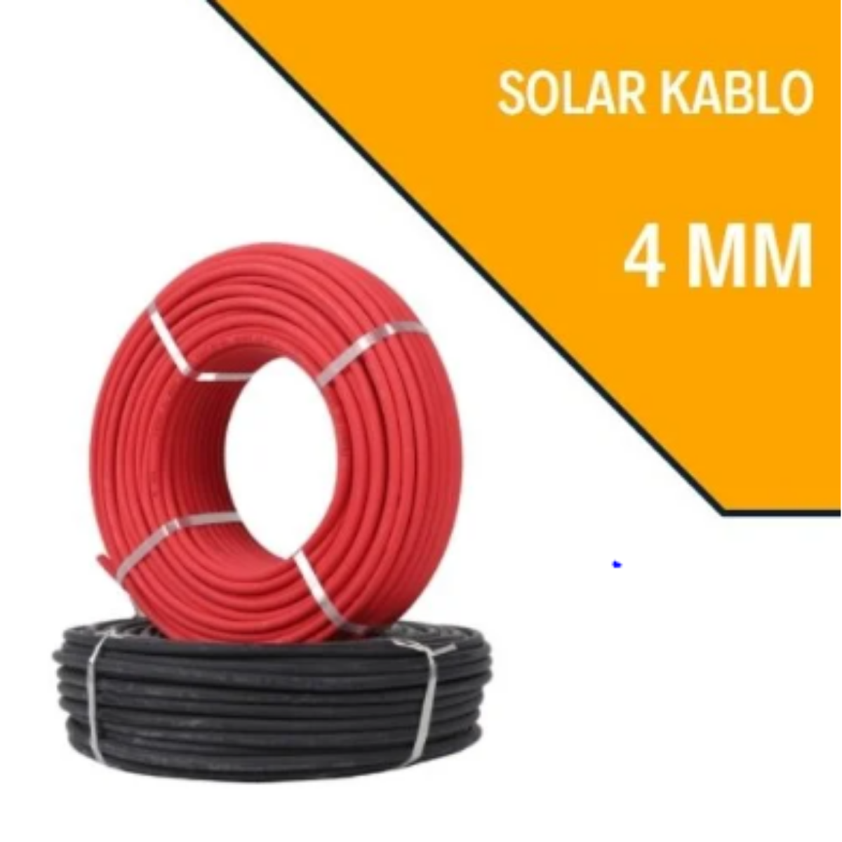 4 MM KIRMIZI SOLAR KABLO
