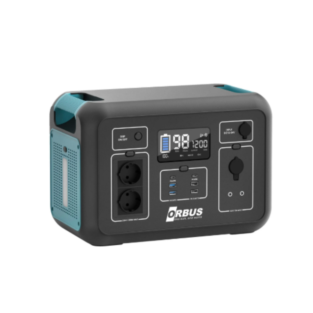 TAŞINABİLİR GÜÇ İSTASYONU  (ORBUS 1200 WATT)
