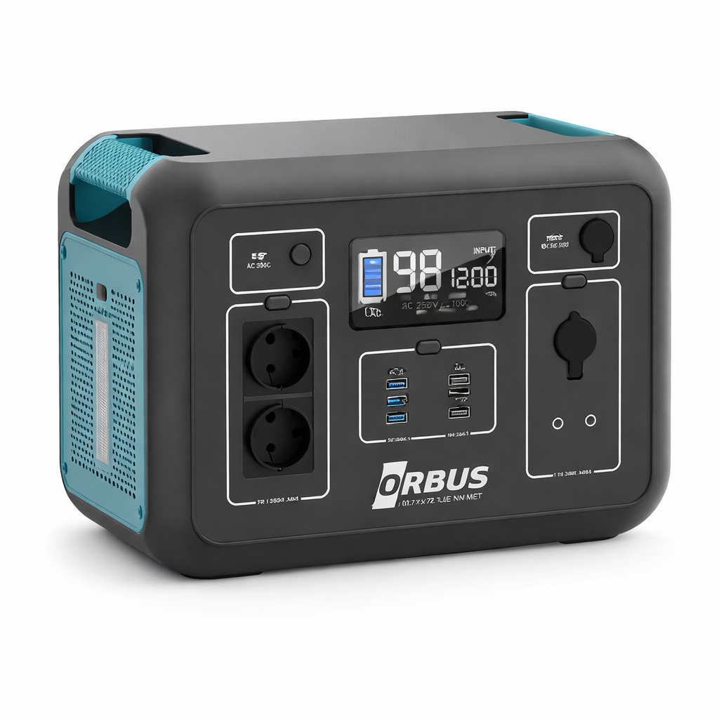 ORBUS 1200W Power Station Taşınabilir Güç Kaynağı