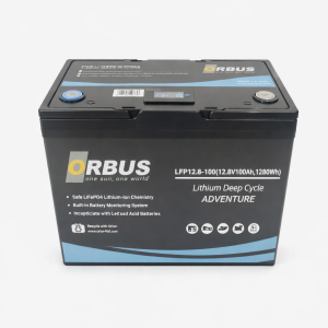 Orbus 12.8 V Volt 100 Amper Lityum Lifepo4 Akü