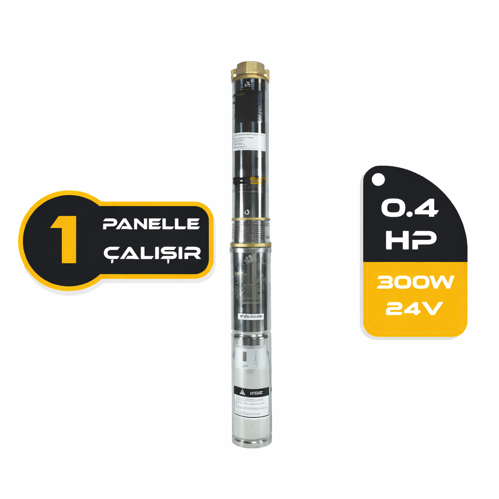 DC Pompa 0.4 Hp / 300W / 24V (3RDC3-35-24-300)