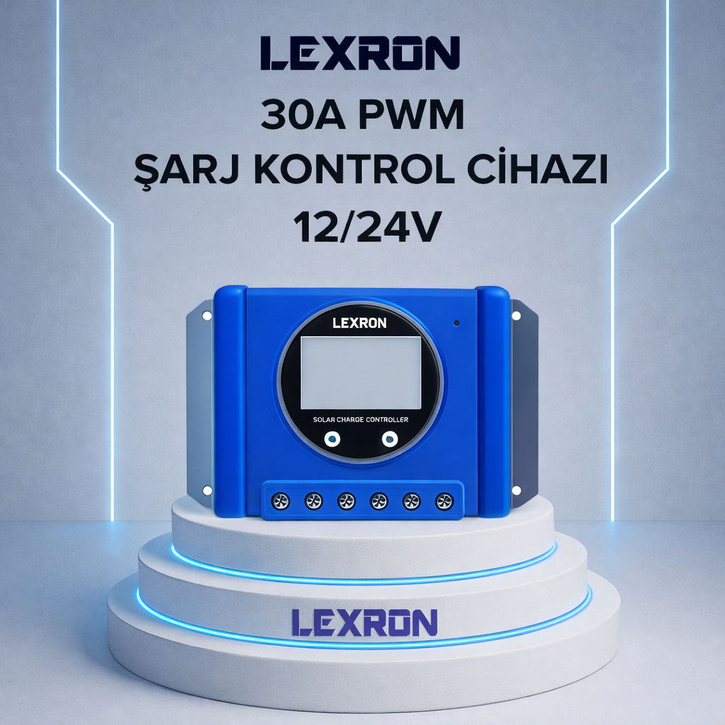 30A PWM ŞARJ KONTROL CİHAZI