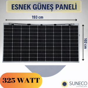 325 Watt Esnek güneş paneli