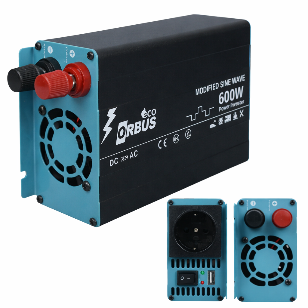 orbus 12 volt 600 watt modifiye sinüs inverter