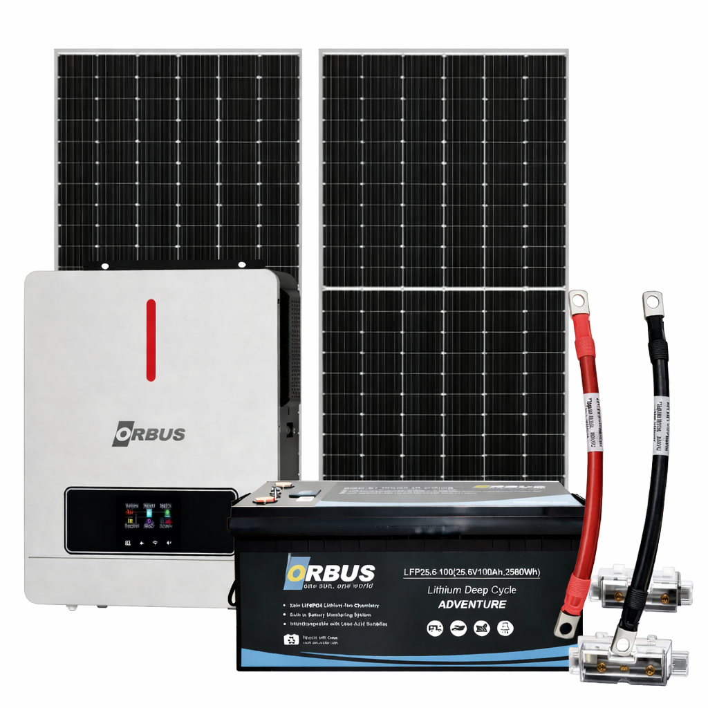 3 kw lityum akülü bağ evi paketi  (montaj hariç)