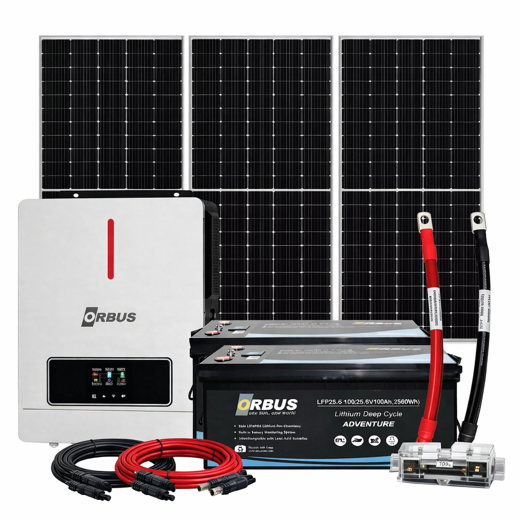 4 kw lityum akülü bağ evi paketi (montaj hariç)