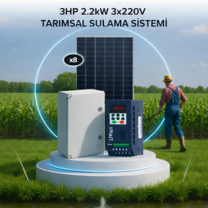 3HP 2.2kW (3X220V) TARIMSAL SULAMA SİSTEMİ MONOFAZE