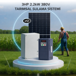 3HP 2.2kW (380V) TARIMSAL SULAMA SİSTEMİ
