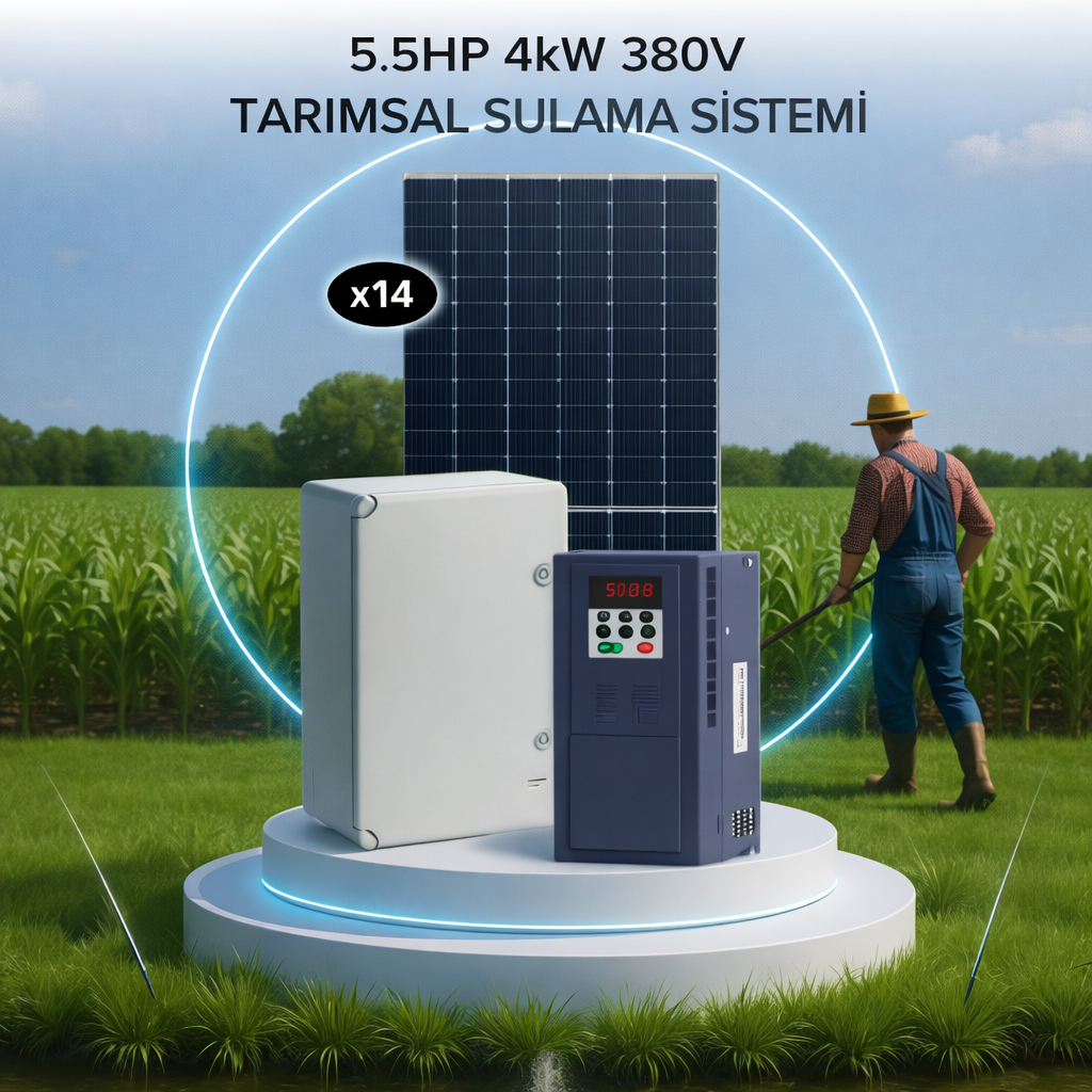 5.5HP 4kW (380V) TARIMSAL SULAMA SİSTEMİ
