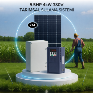 5.5HP 4kW (380V) TARIMSAL SULAMA SİSTEMİ