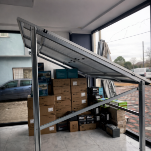 2 Panelli Galvaniz Solar Sehpa – Modüler Sistem (4-6-8. Panel Uyumlu)