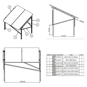 2 Panelli Galvaniz Solar Sehpa – Modüler Sistem (4-6-8. Panel Uyumlu)